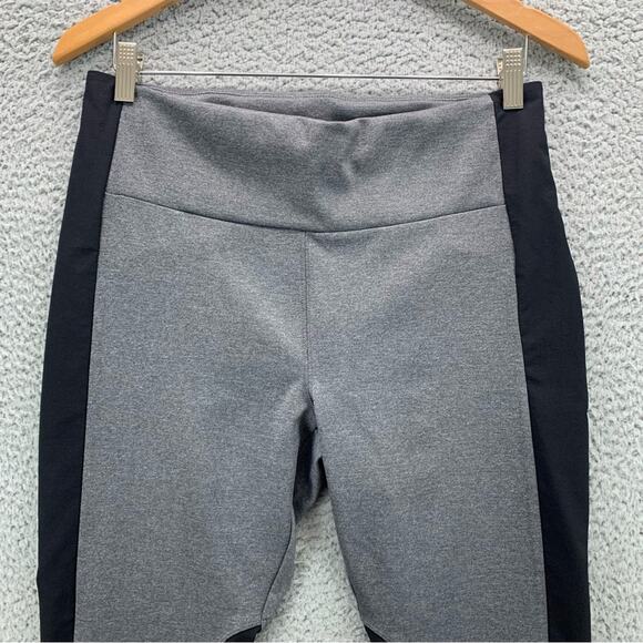 Athleta Essex Hybrid Tights Leggings Women's Heather Gray  -  Size:   LT - Picture 4 of 16